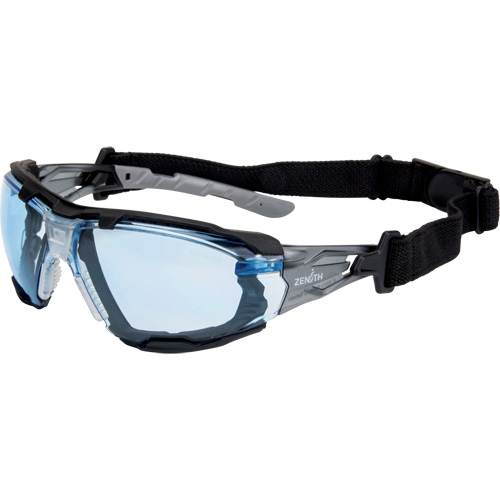 Z2900 Series Safety Glasses with Foam Gasket, Blue Lens, Anti-Scratch, ANSI Z87+/Meets/Exceeds CSA Z94.3 Action Paper