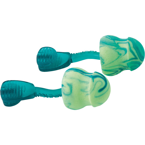 Glide&reg; Foam Soothers Twist-In Moisturizing Earplugs, Bulk - Box Action Paper