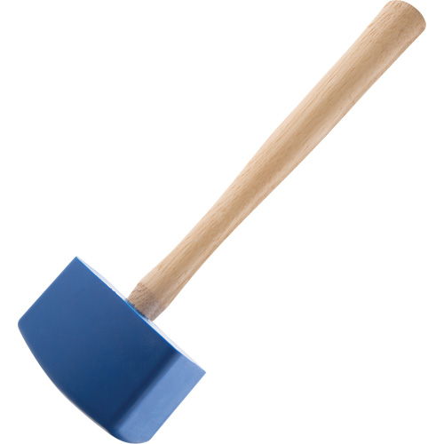 Ergotech Soft Anti-Impact Mallet, Wood Handle, 12-1/2" L Action Paper