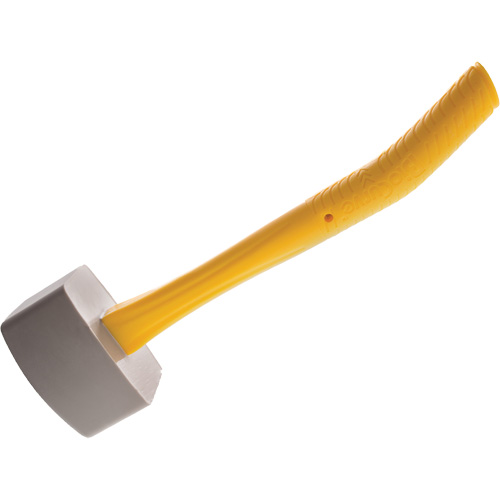 Ergotech Soft Anti-Impact Mallet, 12 oz., Plastic Handle, 12-1/2" L Action Paper