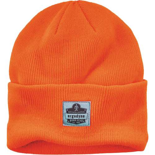 Bonnet en tricot c&ocirc;tel&eacute; N-Ferno, Taille unique, Orange Action Paper