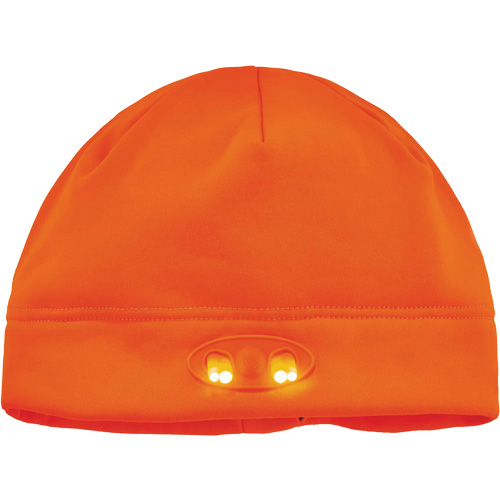 N-Ferno&reg; Skull Cap Beanie Hat with LED Lights, One Size, Black Action Paper