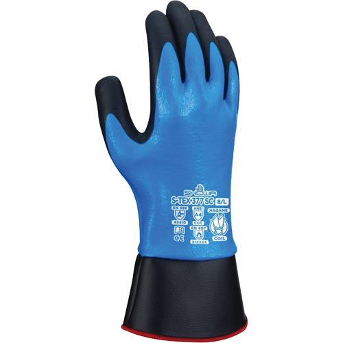 Gants r&eacute;sistants aux coupures S-Tex 377SC, Taille Moyen/7, Calibre 13, Rev&ecirc;tement Nitrile/Mousse de nitrile, Enveloppe en Hagane Coil, ASTM ANSI niveau A4/EN 388 niveau D Action Paper