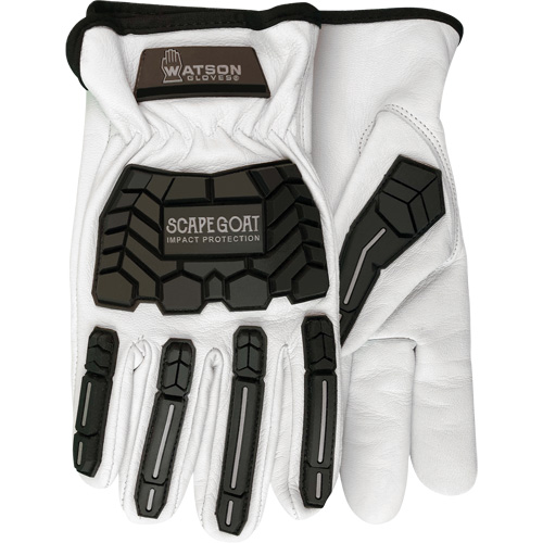 Gants antichocs Scape Goat, 2T-Grand, Paume en Ch&egrave;vre, Poignet &agrave; enfiler Action Paper
