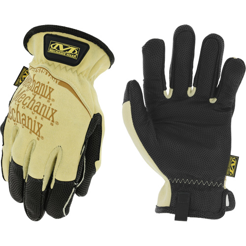 Heat Resistant Gloves, Kevlar&reg;/Leather, 8, Protects Up To 375° F (190° C) Action Paper