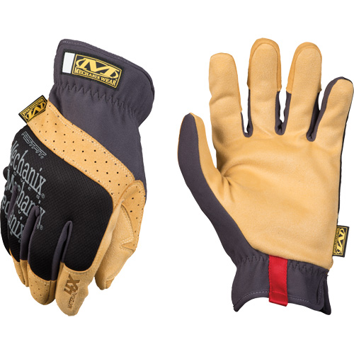 Material4X&reg; FastFit&reg; Abrasion-Resistant Gloves, Synthetic Palm, Size 8 Action Paper