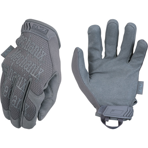 The Original&reg; Wolf Grey Work Gloves, Synthetic Palm, Size 9 Action Paper