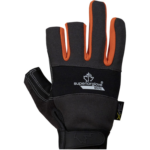 Clutch Gear&reg; Open-Finger Framers Gloves, Synthetic Palm, Size Small Action Paper