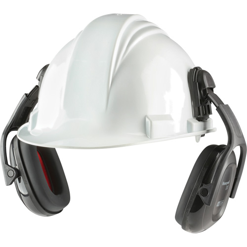 Howard Leight  VeriShield 100 Series Dielectric Passive Earmuffs, Cap Mount, 23 NRR dB Action Paper