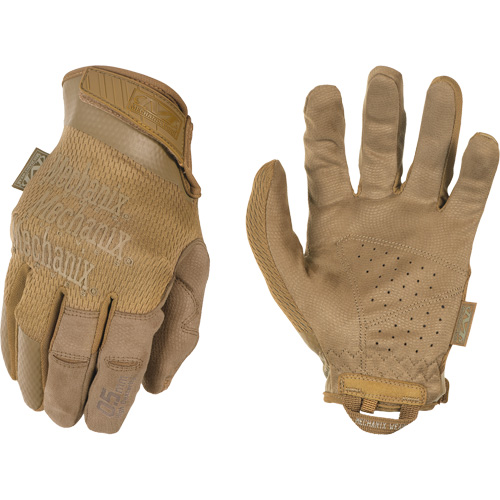 Gants de tir tactique Coyote, Paume Synth&eacute;tique, Taille Petit/8 Action Paper