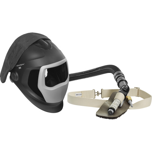 Syst&egrave;me de soudage avec alimentation dair 9100 Speedglas Action Paper