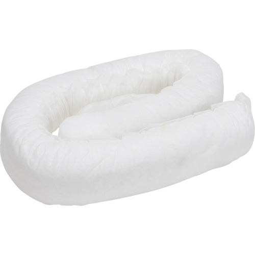 Sorbent Socks, Oil Only, 9 gal. Absorbancy, 3" W x 4' L, Pack of 12 Action Paper