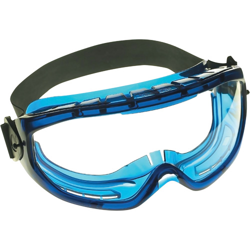 KleenGuard Monogoggle OTG Safety Goggles, Clear Lens, Anti-Fog, Indirect Vent Action Paper