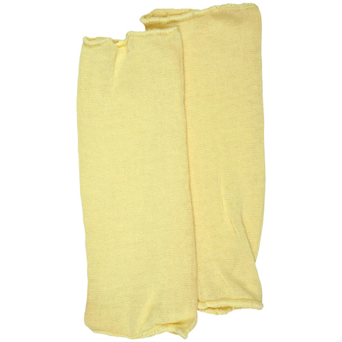 Cut Pro&reg; Single Ply Cut Resistant Sleeve, Kevlar&reg;, 10", ASTM ANSI Level A2, Yellow Action Paper