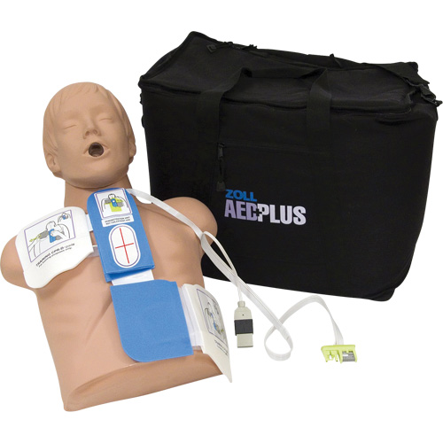 Trousse de d&eacute;monstration DEA, Zoll AED Plus Pour, Non m&eacute;dical Action Paper
