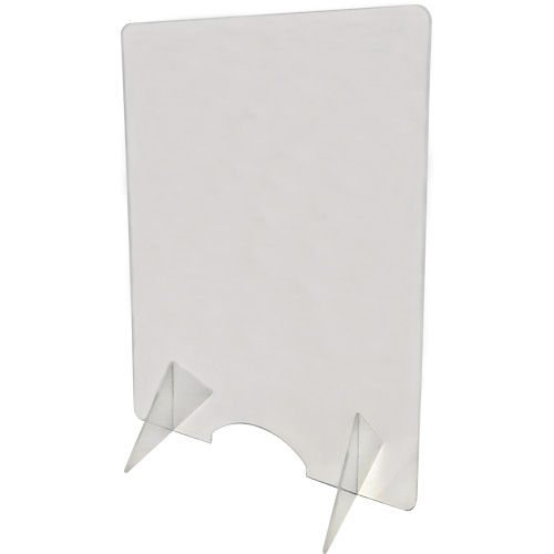 Countertop Safety Shield, 24" W x 32" H Action Paper