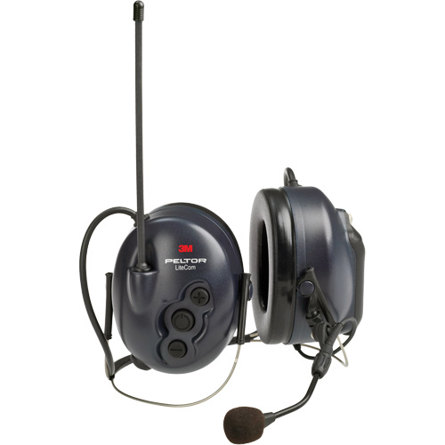Casque d'&eacute;coute Peltor LiteCom FRS, Style Cordon cervical, 26 dB Action Paper