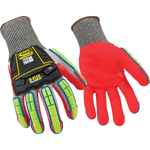 065 Cut-Resistant Gloves, Size X-Small/7, 13 Gauge, Nitrile Coated, HPPE Shell, ANSI/ISEA 105 Level 4 Action Paper