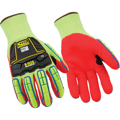 085 Cut-Resistant Gloves, Size Small/8, 13 Gauge, Nitrile Coated, HPPE Shell, ASTM ANSI Level A6 Action Paper