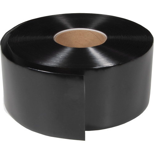 ArmorStripe&reg; Ultra Durable Floor Tape, 4" x 100', PVC, Black Action Paper
