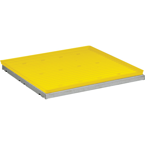 SpillSlope&reg; Safety Cabinet Shelf with Tray Action Paper