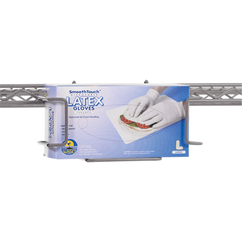 Horizontal Glove Box Holder Action Paper