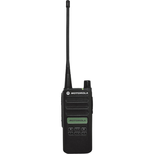 CP100 Series Two-Way Radio, UHF Radio Band, 160 Channels, 250000 sq. ft. Range Action Paper