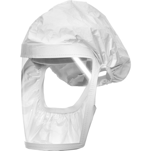 OptimAir&reg; TL Low Profile PAPR Hoods, Universal, Soft Top, Single Shroud Action Paper
