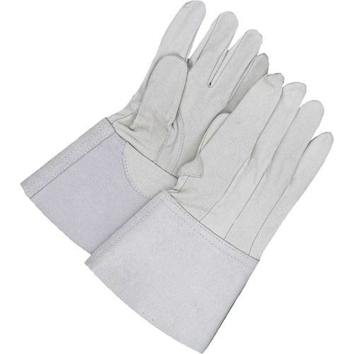 Gander Brand TIG Welder Gloves, Grain Goatskin, Size 12 Action Paper