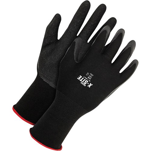 Gants enduits X-Site, 11, R&ecirc;vetement Latex, Calibre 15, Enveloppe en Nylon Action Paper