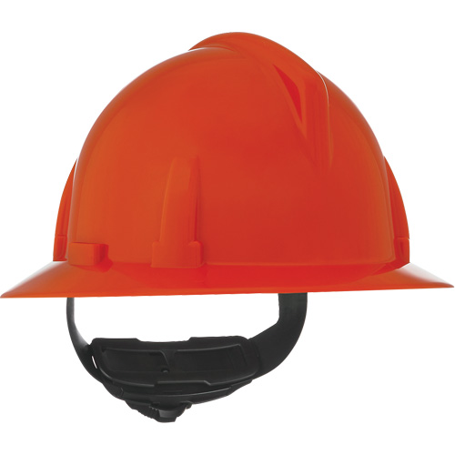 Topgard&reg; Full Brim Hard Hat, Meets CSA Type 1, Quick-Slide Suspension, Non-Vented Action Paper