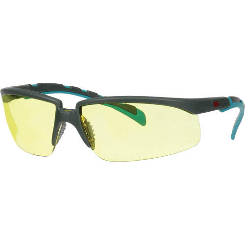 Lunettes de s&eacute;curit&eacute; de la s&eacute;rie Solus 2000, Lentille Ambr&eacute;e, Antibu&eacute;e/Anti-&eacute;gratignures, ANSI Z87+ Action Paper