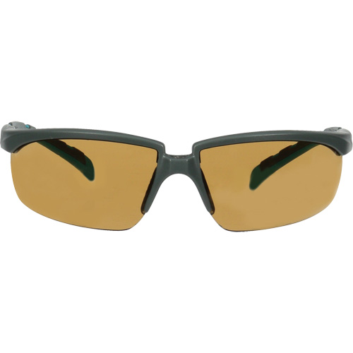 Solus 2000 Series Safety Glasses, Brown Lens, Anti-Fog/Anti-Scratch, ANSI Z87+ Action Paper