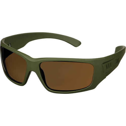 Maxim Elite 1000 Series Safety Glasses, Brown Lens, Anti-Fog/Anti-Scratch, Meets/Exceeds CSA Z94.3 Action Paper