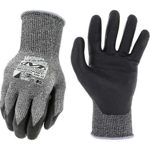 SpeedKnit C3 Cut-Resistant Gloves, Size Medium/8, 10 Gauge, Foam Nitrile Coated, HPPE Shell, ASTM ANSI Level A3/EN 388 Level C Action Paper
