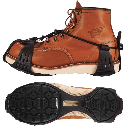 TREX&reg; 6325 Spikeless Traction Devices, Rubber, Grooved Traction, Medium Action Paper