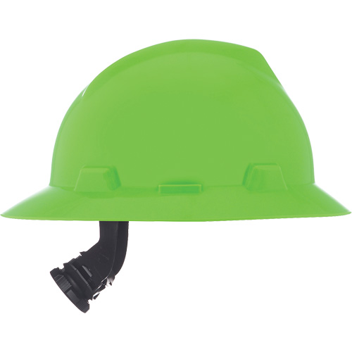 Casque de s&eacute;curit&eacute; &agrave; fente et bordure compl&egrave;te V-Gard, R&eacute;pond aux normes CSA type 1, Suspension Rochet, Non ventil&eacute; Action Paper