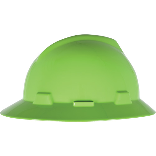 Casque de s&eacute;curit&eacute; &agrave; fente et bordure compl&egrave;te V-Gard, Suspension &agrave; douille, Non ventil&eacute; Action Paper