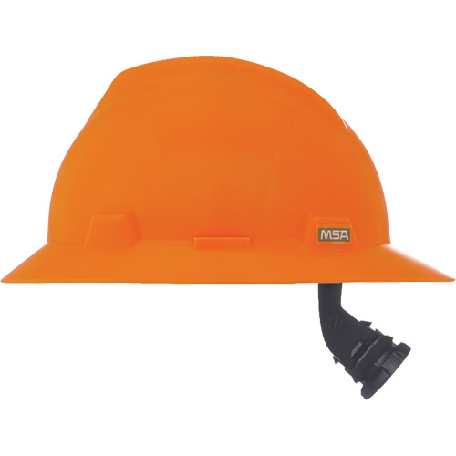 Casque de s&eacute;curit&eacute; &agrave; fente et bordure compl&egrave;te V-Gard, R&eacute;pond aux normes CSA type 1, Suspension Rochet, Non ventil&eacute; Action Paper
