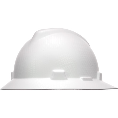 V-Gard&reg; Hydro Dip Full Brim Hard Hat, Meets CSA Type 1, Ratchet Suspension, Non-Vented Action Paper