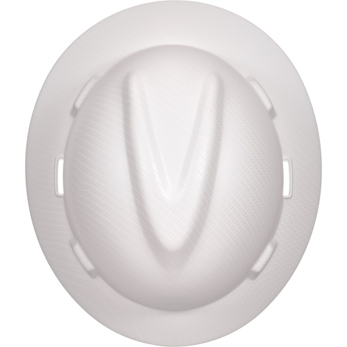 V-Gard&reg; Hydro Dip Full Brim Hard Hat, Meets CSA Type 1, Ratchet Suspension, Non-Vented Action Paper