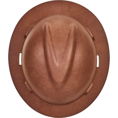 V-Gard&reg; Hydro Dip Full Brim Hard Hat, Meets CSA Type 1, Ratchet Suspension, Non-Vented Action Paper