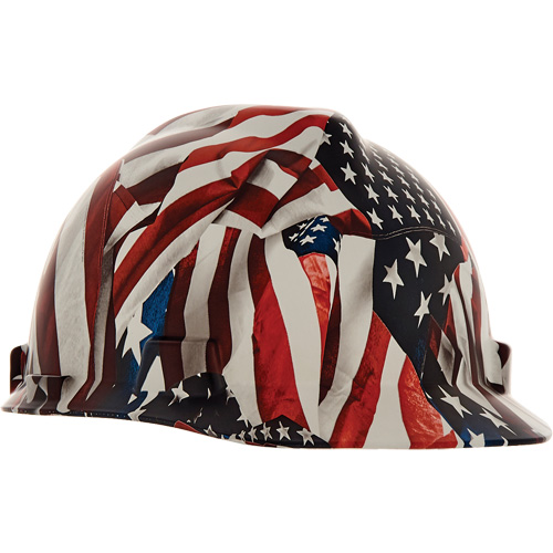 Casque de s&eacute;curit&eacute; Hydro Dip V-Gard, CSA type 1, Suspension Rochet, Non ventil&eacute; Action Paper