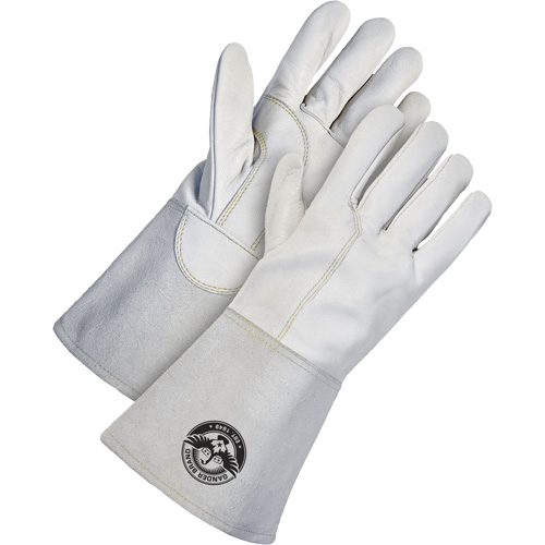 Gants de soudage &agrave; l'arc TIG, Cuir de ch&egrave;vre refendu, Taille Grand Action Paper