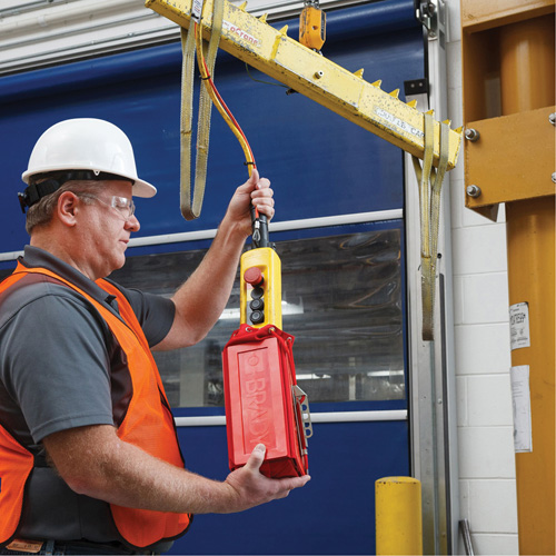 Pendant Control Safety Cover, Electrical Kit Action Paper