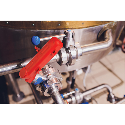 Dispositif de cadenassage pour poign&eacute;e de tirage, Type Papillon Action Paper