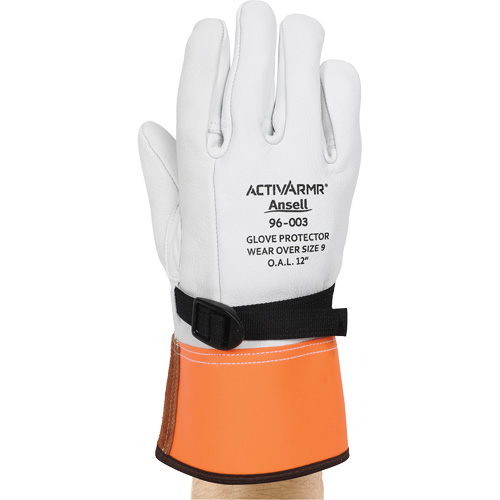 Gants de protection en cuir pour haute tension 96-003, Taille 8, 12" lo Action Paper