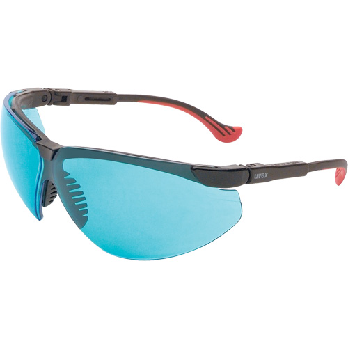 Lunettes de s&eacute;curit&eacute; Uvex HydroShield Genesis XC, Lentille SCT-Bleu, Antibu&eacute;e/Anti-&eacute;gratignures, ANSI Z87+/R&eacute;pond ou surpasse la norme CSA Z94.3 Action Paper