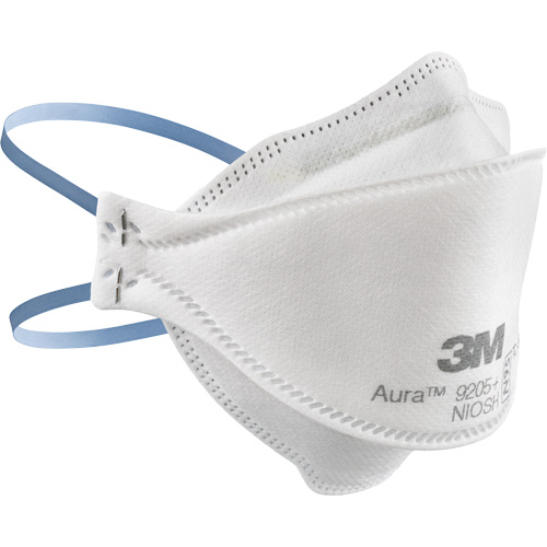 Respirateur contre les particules Aura 9205+, N95, Certifi&eacute; NIOSH Action Paper
