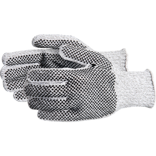 Gants en tricot composite de poids moyen Contender, Taille T-petit, Calibre 7, Rev&ecirc;tement PVC, Enveloppe en Cordura, ASTM ANSI niveau A4 Action Paper